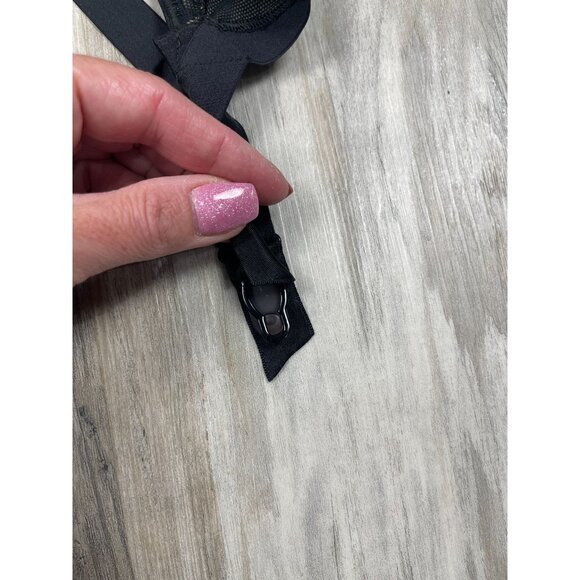 Vintage Y2K 2003 Victoria's Secret Very Sexy Bustier 36B Black Lace Lingerie - Picture 7 of 9